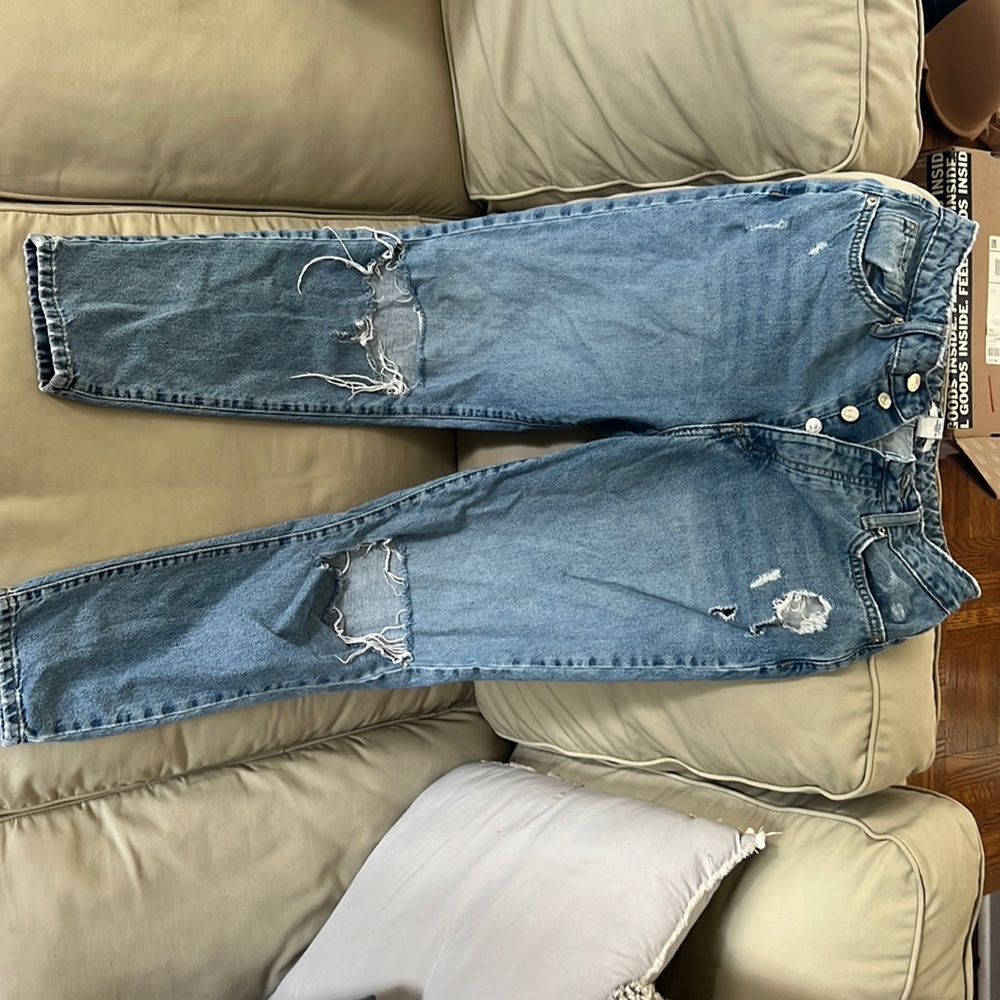 Forever 21 Ripped Jeans